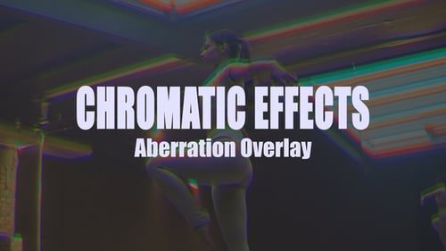 Download Chromatic Overlays Collection After Effect Template