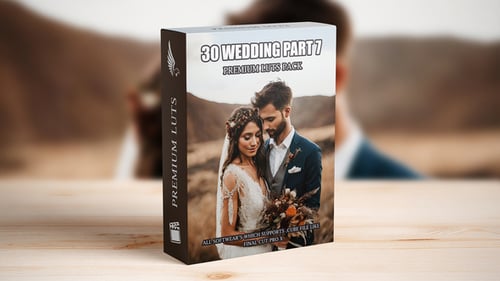 Download Cinematic Excellence: 30 Pro-Grade Wedding LUTs for Videographers Final Cut Pro Template