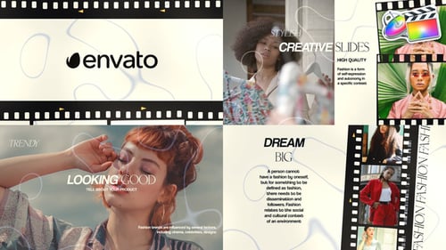 Download Cinematic Fashion Scenes for FCPX Apple Motion Template