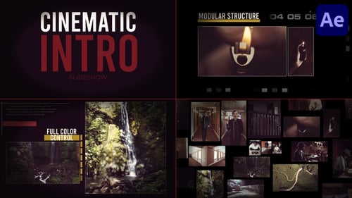 Download Cinematic Intro Slideshow for After Effects After Effect Template