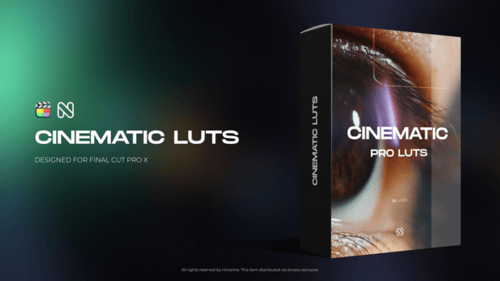 Download Cinematic LUT Bundle for Final Cut Pro X Apple Motion Template