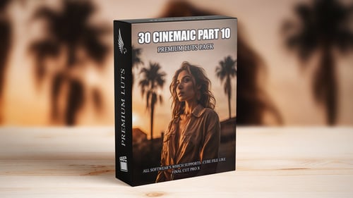 Download Cinematography Pro LUTs Kit: Essential Grading for Creative Videos Apple Motion Template