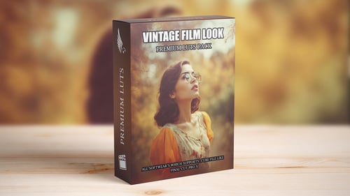 Download Classic Kodak Film Style Video LUTs Pack - Transform Your Footage with Vintage Cinematic Flair Apple Motion Template