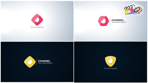 Download Clean Logo Reveal Apple Motion Template