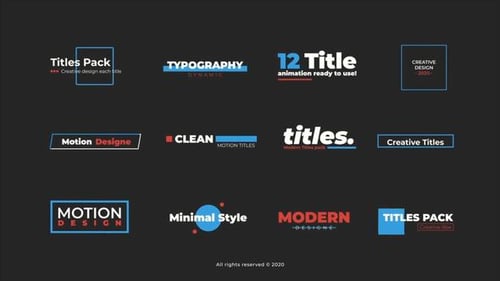 Download Clean Titles 2.0 | FCPX Apple Motion Template