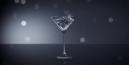 Download Cocktail Glass After Effect Template