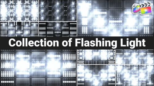 Download Collection of Flashing Light for FCPX Apple Motion Template