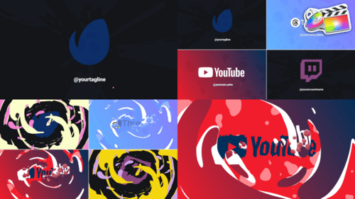 Download Colorful Funny Logo Opener Pack for FCPX Apple Motion Template