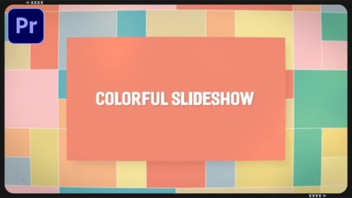 Download Colorful Slideshow Premiere Pro Template