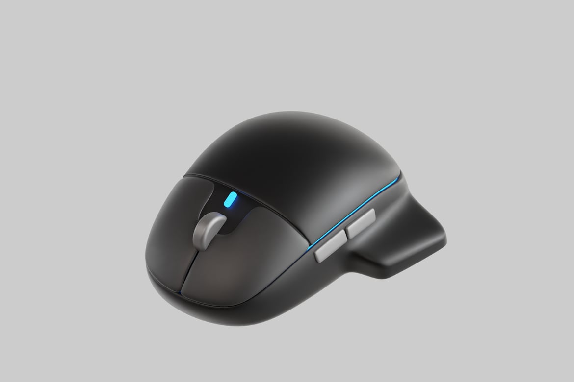 Download Computer mouse 3D Model