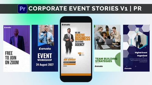 Download Corporate Event Stories - Premiere Pro - Part 1 Premiere Pro Template