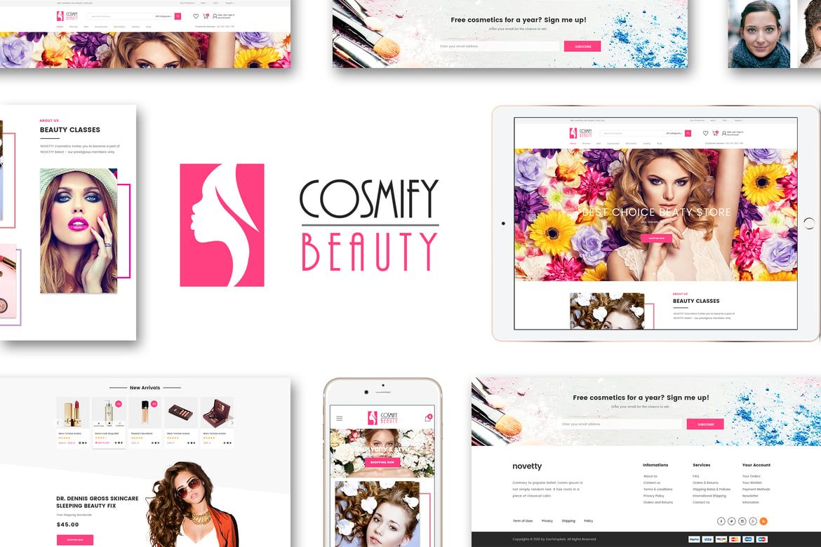 Download Cosmify - Fashion Cosmetic Shopify Theme