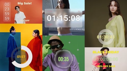 Download Countdown Timers | MOGRT Premiere Pro Template