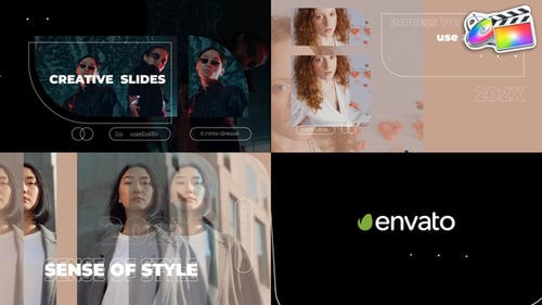 Download Creative Fashion Scenes for FCPX Apple Motion Template