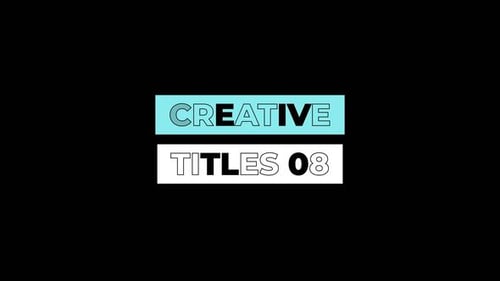 Download Creative Titles 1.0 | After Effects After Effect Template