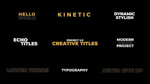 Download Creative Titles 2.0 | MOGRT Premiere Pro Template