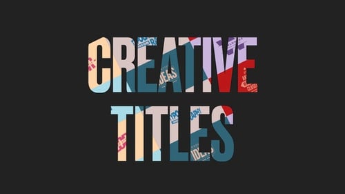 Download Creative Titles After Effect Template