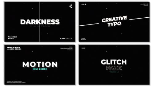 Download Creative Typo Titles Apple Motion Template