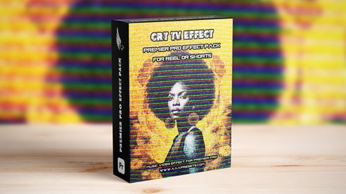 Download CRT TV Effect for Reels, Shorts, and TikTok Premiere Pro Template