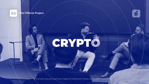 Download Crypto Promo Opener After Effect Template