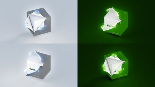 Download Cube Reveal After Effect Template