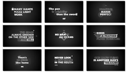 Download Cut Titles After Effect Template