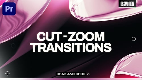 Download Cut Zoom Transitions Premiere Pro Template