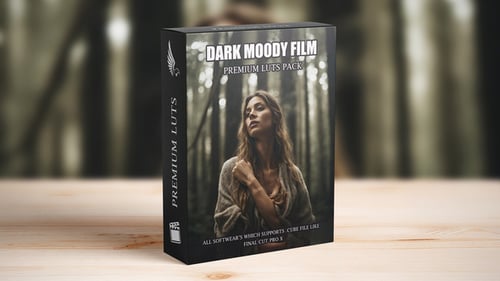 Download Dark Green Cinematic Moody Street Landscape Hollywood LUTs Pack Final Cut Pro Template