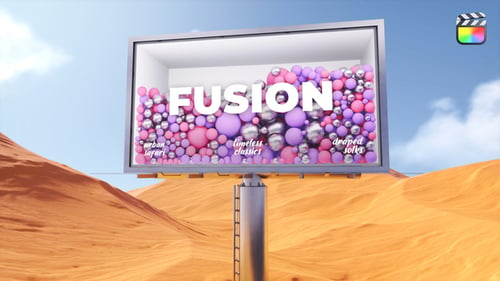 Download Desert Billboards Titles - FCPX Apple Motion Template