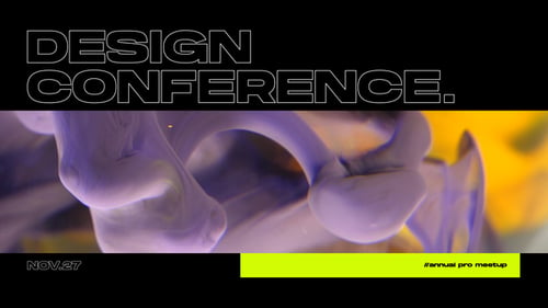 Download Design Conference Promo After Effect Template