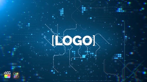 Download Digital Logo Reveal | FCPX & Apple Motion Apple Motion Template