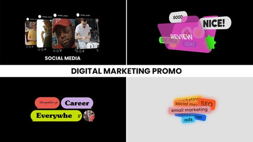 Download Digital Marketing Promo Premiere Pro Template