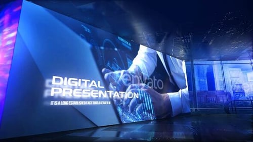 Download Digital Presentation After Effect Template