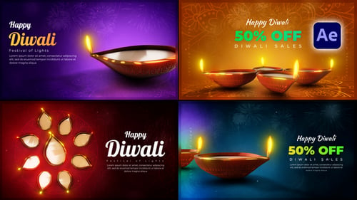 Download Diwail Greetings Pack After Effect Template