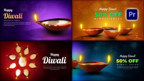 Download Diwali Greetings Pack Premiere Pro Template