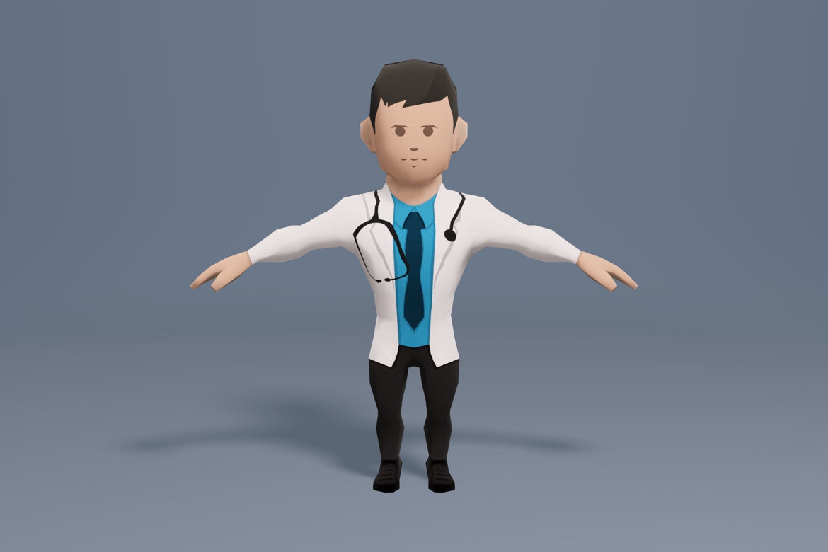 Download Doctor 3D Model