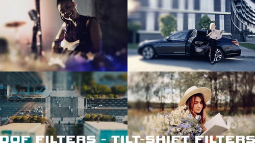 Download DOF Filters - Tilt-Shift Filters After Effect Template