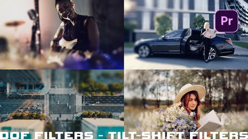 Download DOF Filters - Tilt-Shift Filters Premiere Pro Template