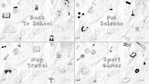 Download Doodles Openers | Final Cut Pro Apple Motion Template