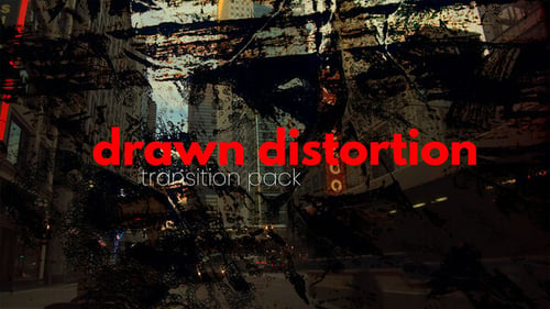 Download Drawn Distortion Apple Motion Template