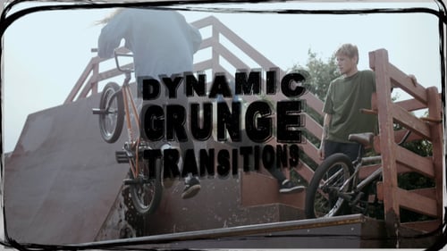 Download Dynamic Grunge Transitions After Effect Template