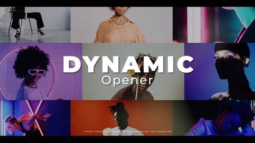 Download Dynamic Opener Apple Motion Template