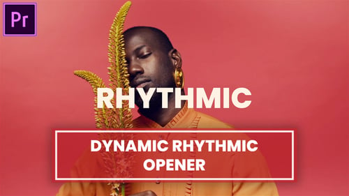 Download Dynamic Rhythmic Opener MOGRT for Premier Pro Premiere Pro Template