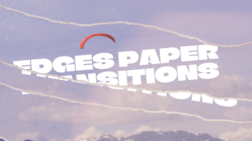 Download Edges Paper Transitions Apple Motion Template