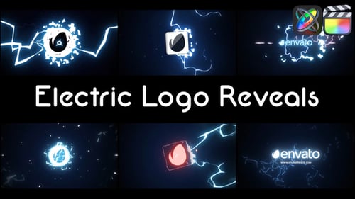 Download Electric Logo Reveals for FCPX Apple Motion Template