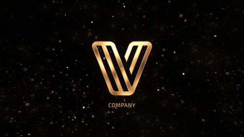 Download Elegant Gold Logo After Effect Template