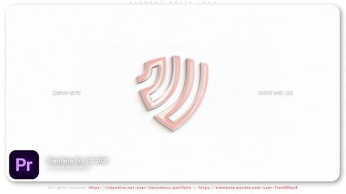 Download Elegant White Logo Premiere Pro Template