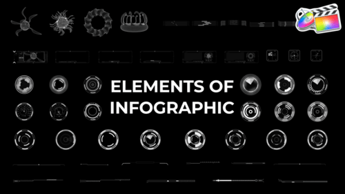 Download Elements Of Infographics for FCPX Apple Motion Template