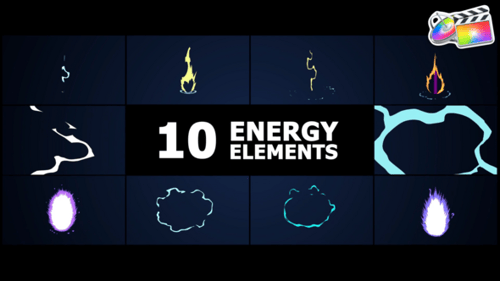 Download Energy Elements | FCPX Apple Motion Template