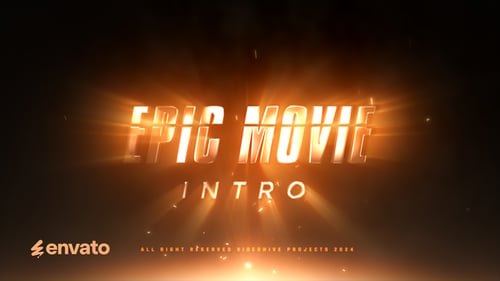 Download Epic Movie Intro After Effect Template